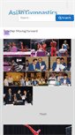 Mobile Screenshot of agu-gymnastics.com